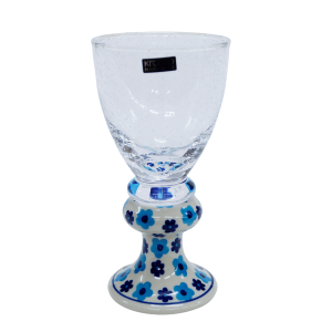 Wine glass with bubbles (A22 D84)      