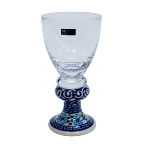 Wine glass with bubbles (A22 D38)   