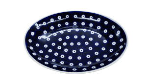 Egg shape small plattter (A408 D22)