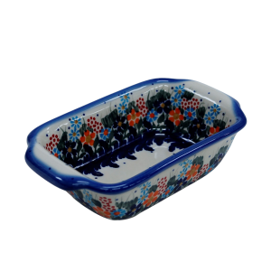 Forma ceramiczna z uszami do pieczenia chleba I (A180 D23)