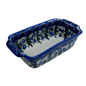 Forma ceramiczna z uszami do pieczenia chleba II (A181 D31)