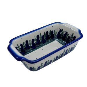 Forma ceramiczna z uszami do pieczenia chleba II (A181 D19)