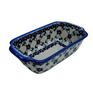 Forma ceramiczna z uszami do pieczenia chleba II (A181 D6)