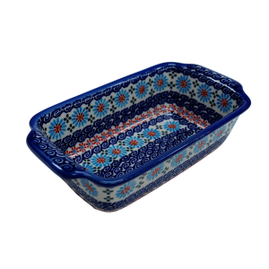 Forma ceramiczna z uszami do pieczenia chleba II (A181 D3)