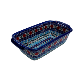 Forma ceramiczna z uszami do pieczenia chleba II (A181 D30)