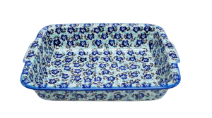 Ovenproof dish with handles (A121 D87)