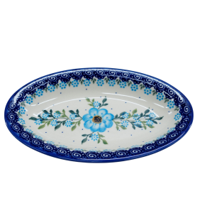Small oval platter II (A225 D58)