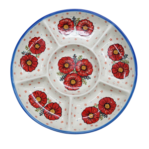 Round divided plate (A172 D101)