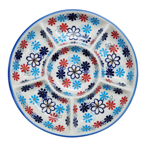 Round divided plate (A172 D44)