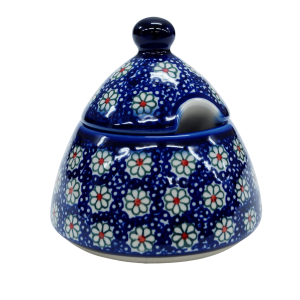 Sugar bowl  with lid (A78 D65)
