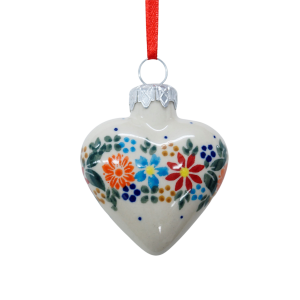 Heart Christmas ball (A457 D55)     