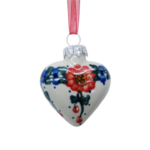 Bombka choinkowa serce (A457 D10)        