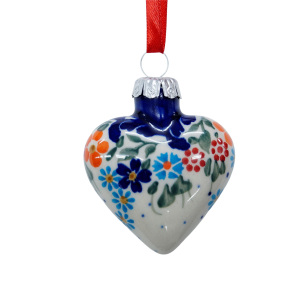 Bombka choinkowa serce (A457 D23)