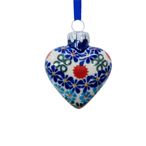 Heart Christmas ball (A457 D30)