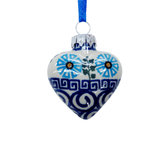 Heart Christmas ball (A457 D38)