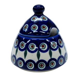 Sugar bowl  with lid (A78 D43)