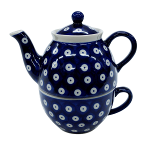 Teapot with a cup (A347 D22)
