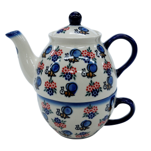 Teapot with a cup (A347 D2)