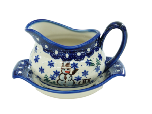 Sauce boat with a tray (A37 D33)