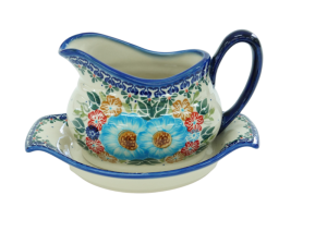 Sauce boat with a tray (A37 D61)
