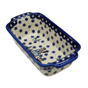 Stoneware loaf pan large III (A182 D33)
