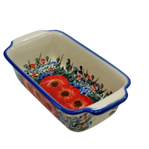 Stoneware loaf pan large III (A182 D28)
