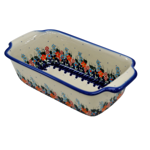 Stoneware loaf pan large III (A182 D23)