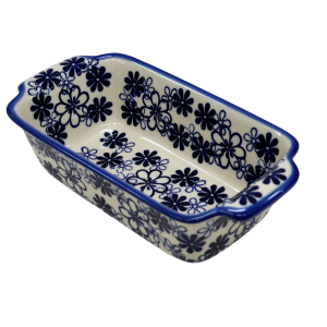 Stoneware loaf pan large III (A182 D39)