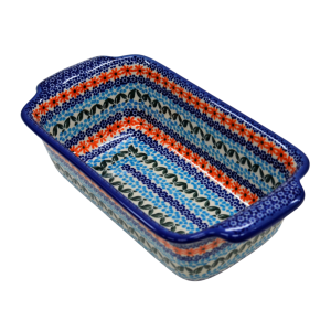 Stoneware loaf pan large III (A182 D69)