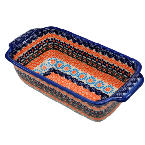 Stoneware loaf pan large III (A182 D77)