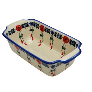 Stoneware loaf pan large III (A182 D10)