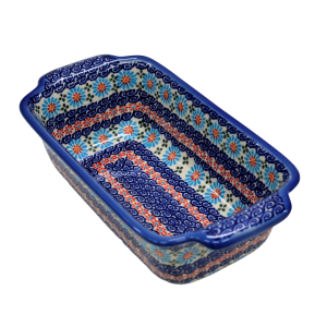 Stoneware loaf pan large III (A182 D3)