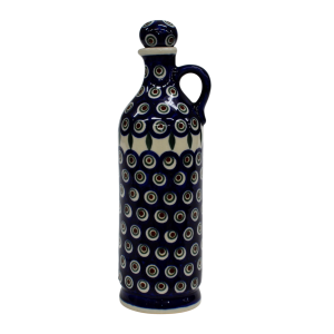 Ceramic bottle with cork large 0,8l (A67 D43)