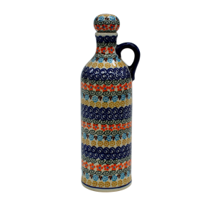 Butelka ceramiczna z korkiem mała 0,6l (A64 D5)