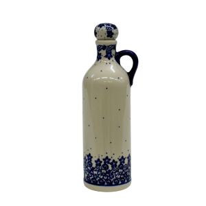 Ceramic bottle with cork small 0,6l (A64 D27)
