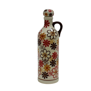 Ceramic bottle with cork small 0,6l (A64 D63)