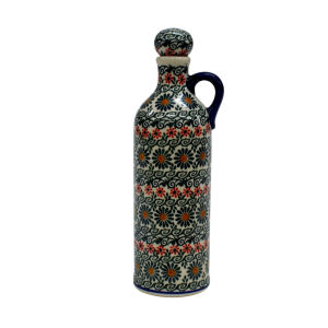 Ceramic bottle with cork small 0,6l (A64 D48)