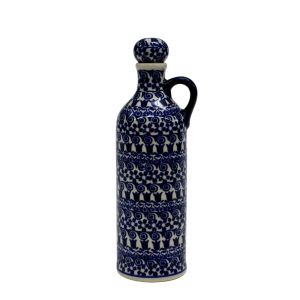 Ceramic bottle with cork small 0,6l (A64 D25)