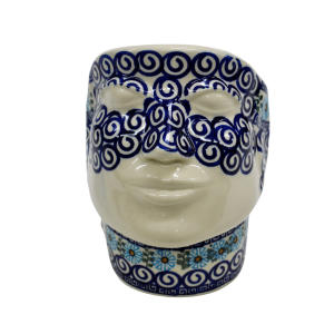 Ceramic flower pot HEAD (A470 D38)