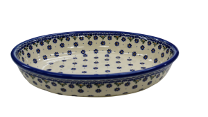 Deep oval platter (A187 D53)
