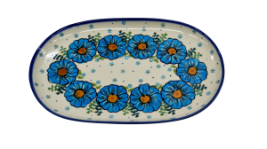 Platter oval medium (A245 D102)