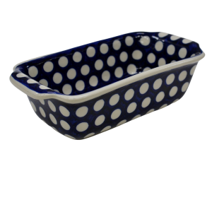 Forma ceramiczna z uszami do pieczenia chleba II (A181 D64)   