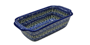 Forma ceramiczna z uszami do pieczenia chleba II (A181 D75)  