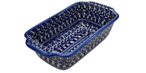 Forma ceramiczna z uszami do pieczenia chleba II (A181 D25)