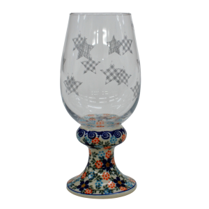 Glass STAR silver (A479 D83)