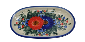 Platter oval large (A159 D12)