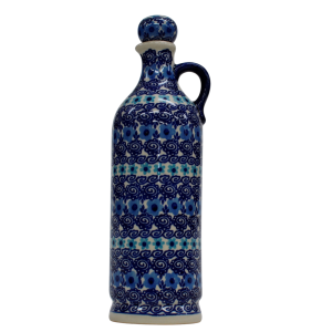Ceramic bottle with cork large 0,8l (A67 D98)
