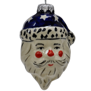 Ceramic Christmas ornament SANTA (A317 D46)