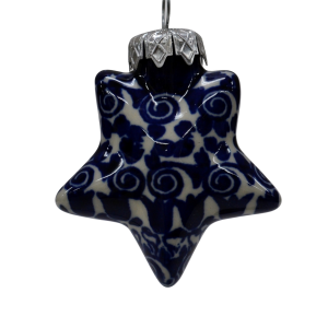 Christmas ornament STAR (A489 D25)