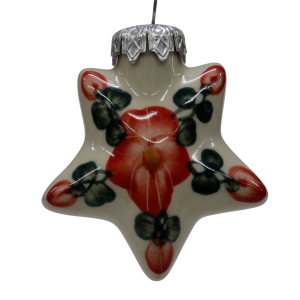 Christmas ornament STAR (A489 D37)